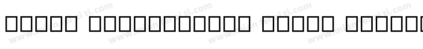 REEJI HongGuangGB Flash Black字体转换